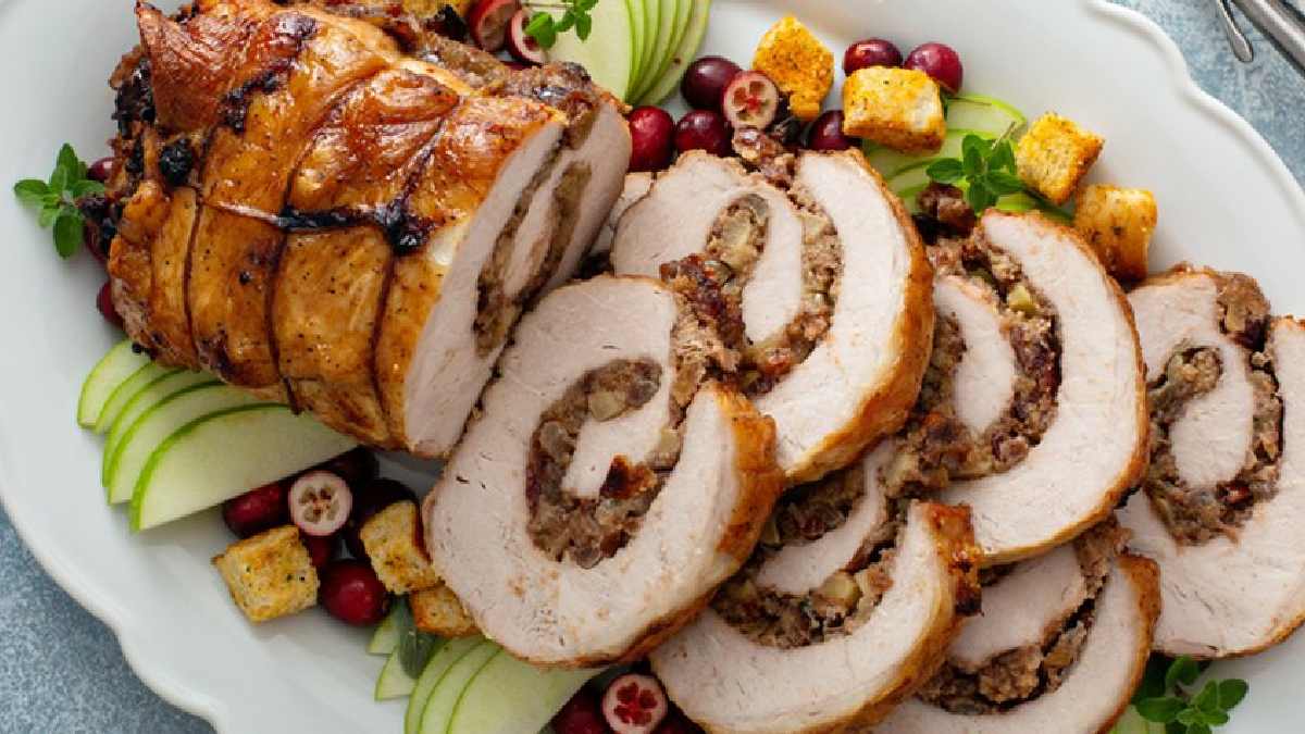 pernil recheado